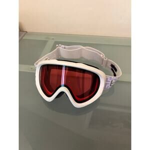 bolle kids juniors ski snowboard goggles winter snow freeze white purple